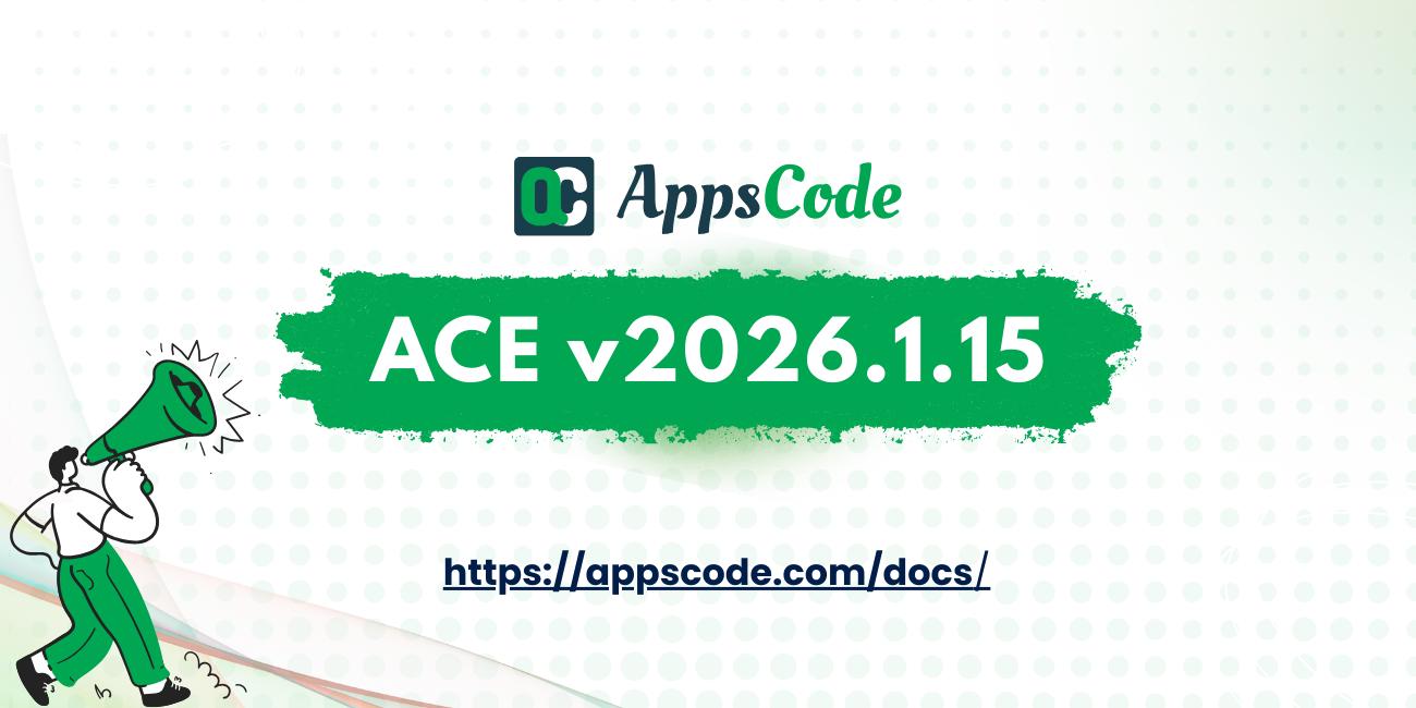 Announcing ACE v2026.1.15