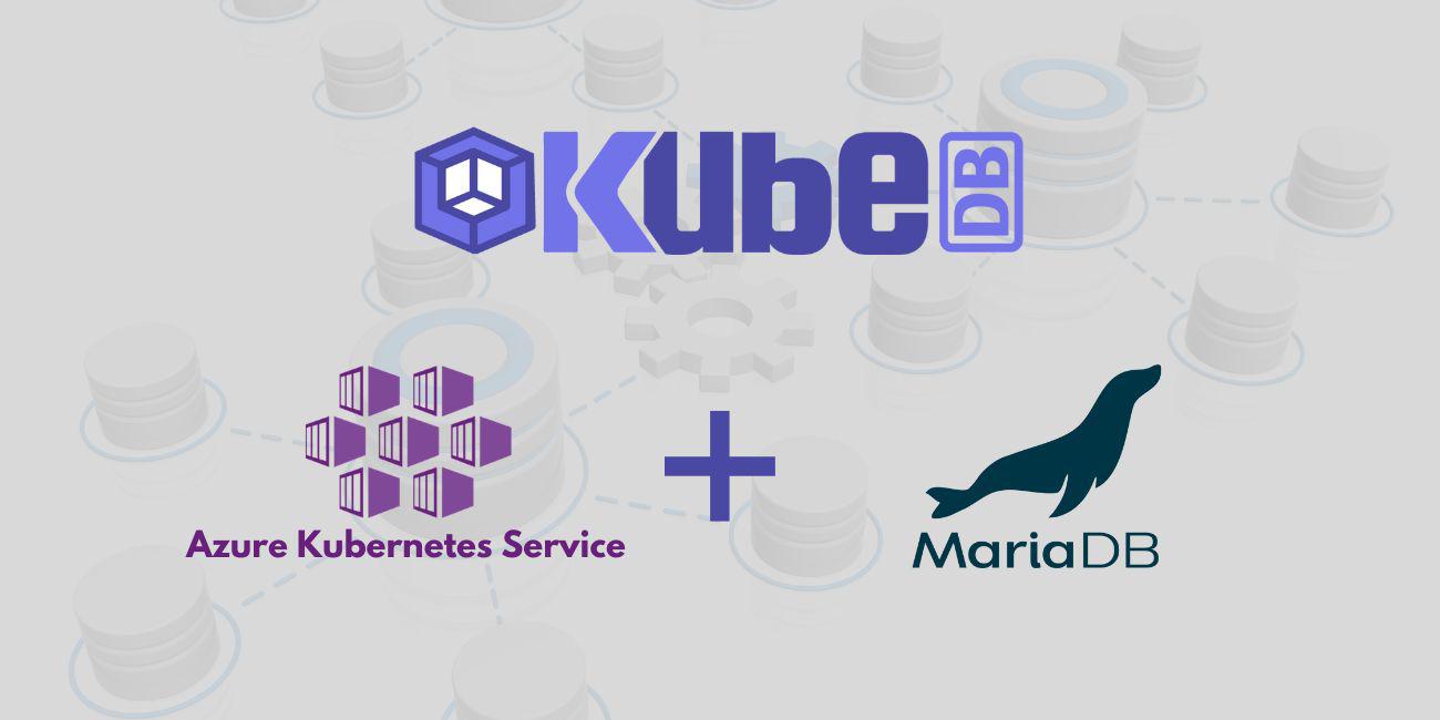 Deploy MariaDB Galera Cluster in Azure Kubernetes Service (AKS)