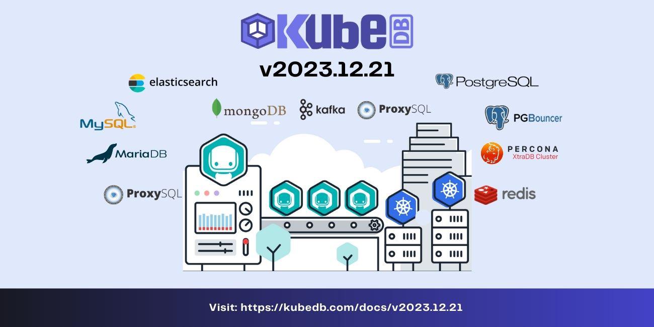 Announcing KubeDB v2023.12.21