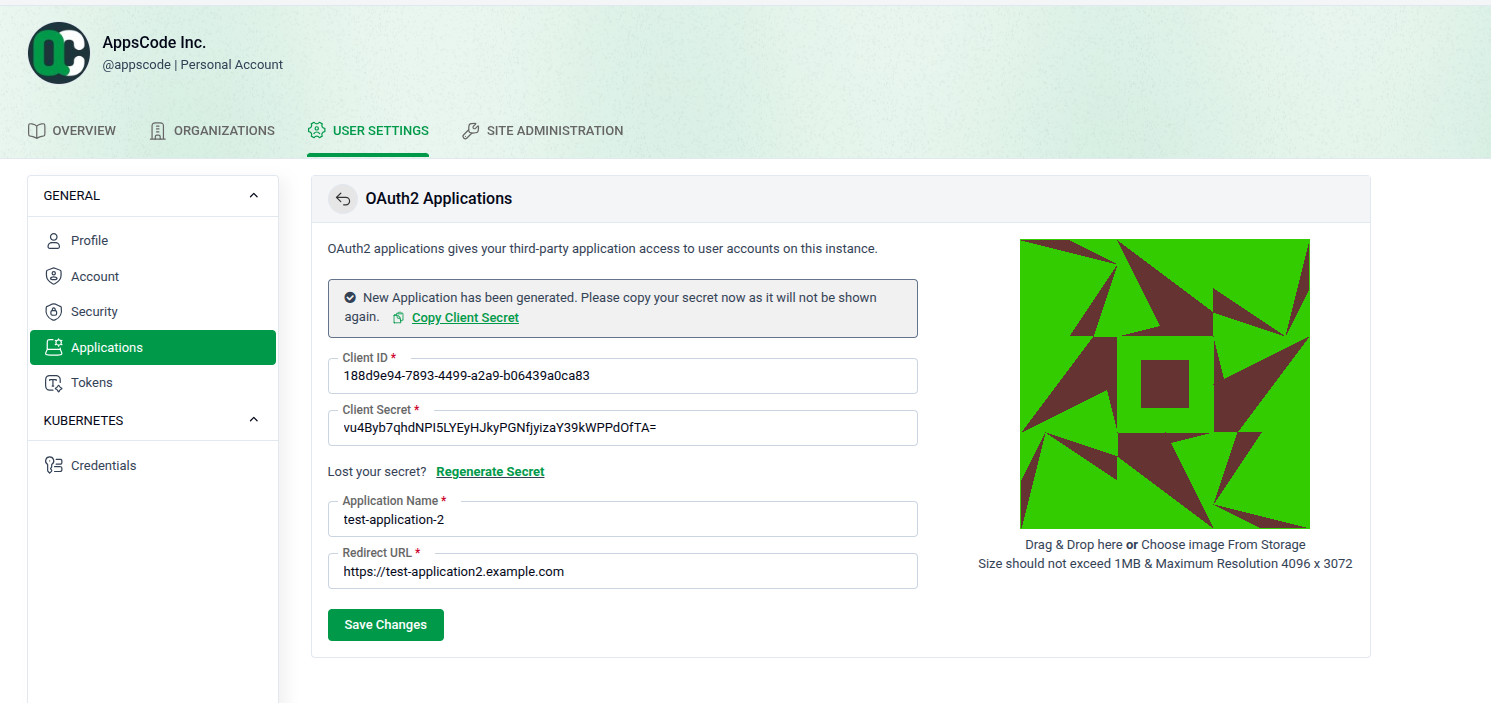 Client Credentials and Customization